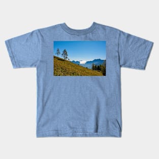 Monte Morgenleit in North Italian Alps Kids T-Shirt